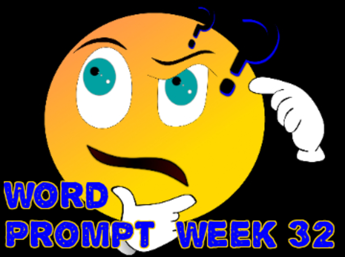 Word Prompts Help Creativity ~ Week 32 (Fear)