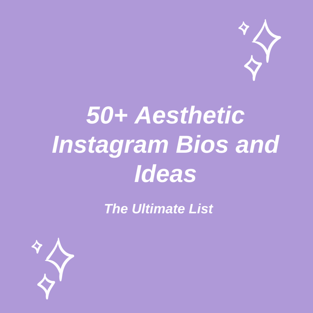 50 Aesthetic Instagram Bios And Ideas The Ultimate List TurboFuture