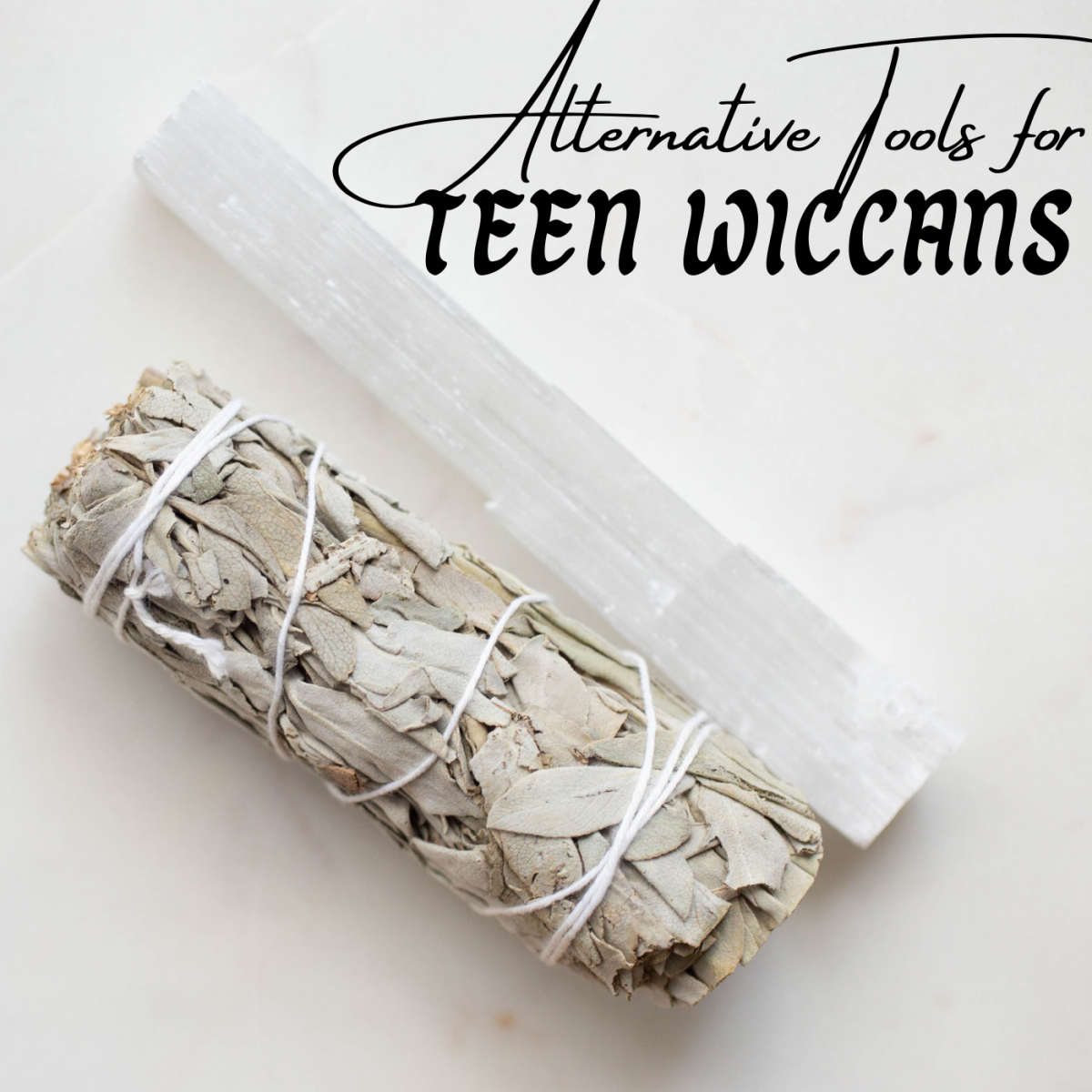 You don't need special tools to practice Wicca!