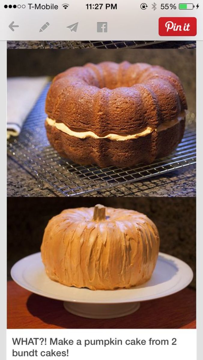 Pumpkin bundt cake