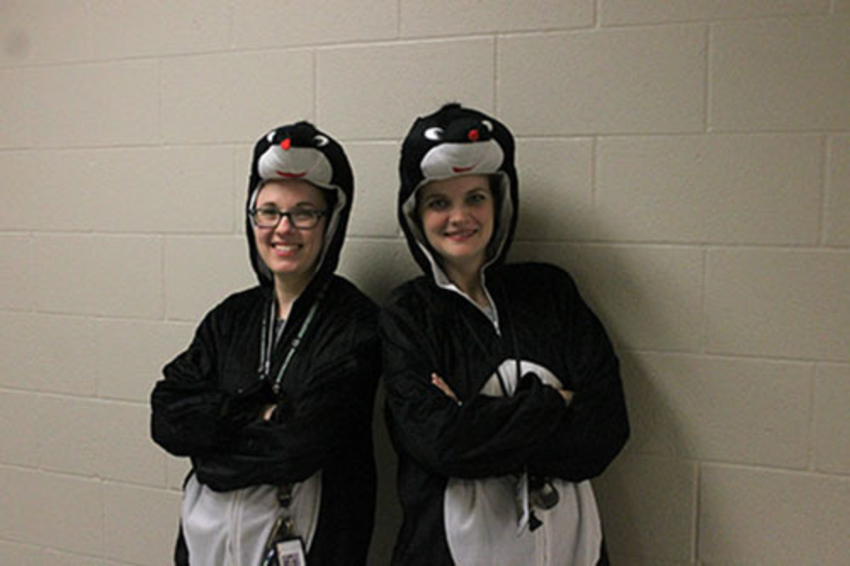 Chemistry Teachers Dress Up In Mole Costumes To Celebrate Mole Day (Avogadro's Number)