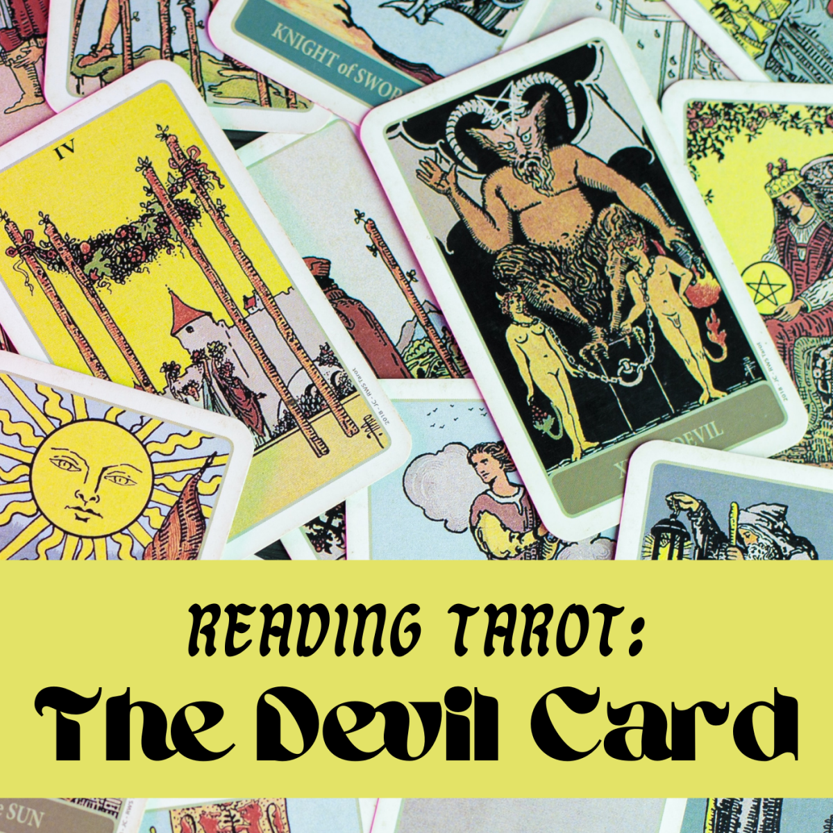 塔罗牌中的魔鬼牌让人毛骨悚然，但它可能表明你有一些积极的品质。不要让卡片吓到你。
