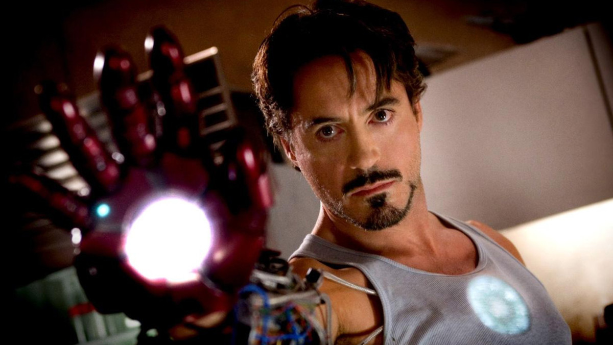Robert Downey Jr in Iron Man (2008)