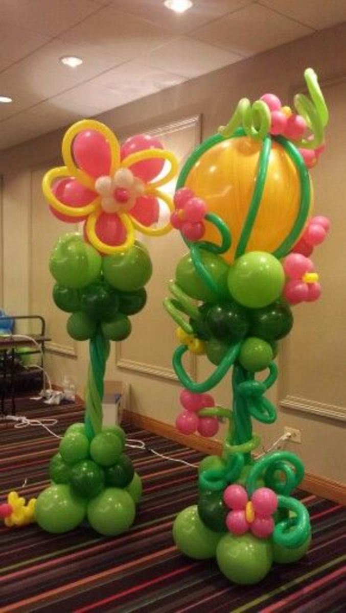 Giant Balloon Fairy Flowers