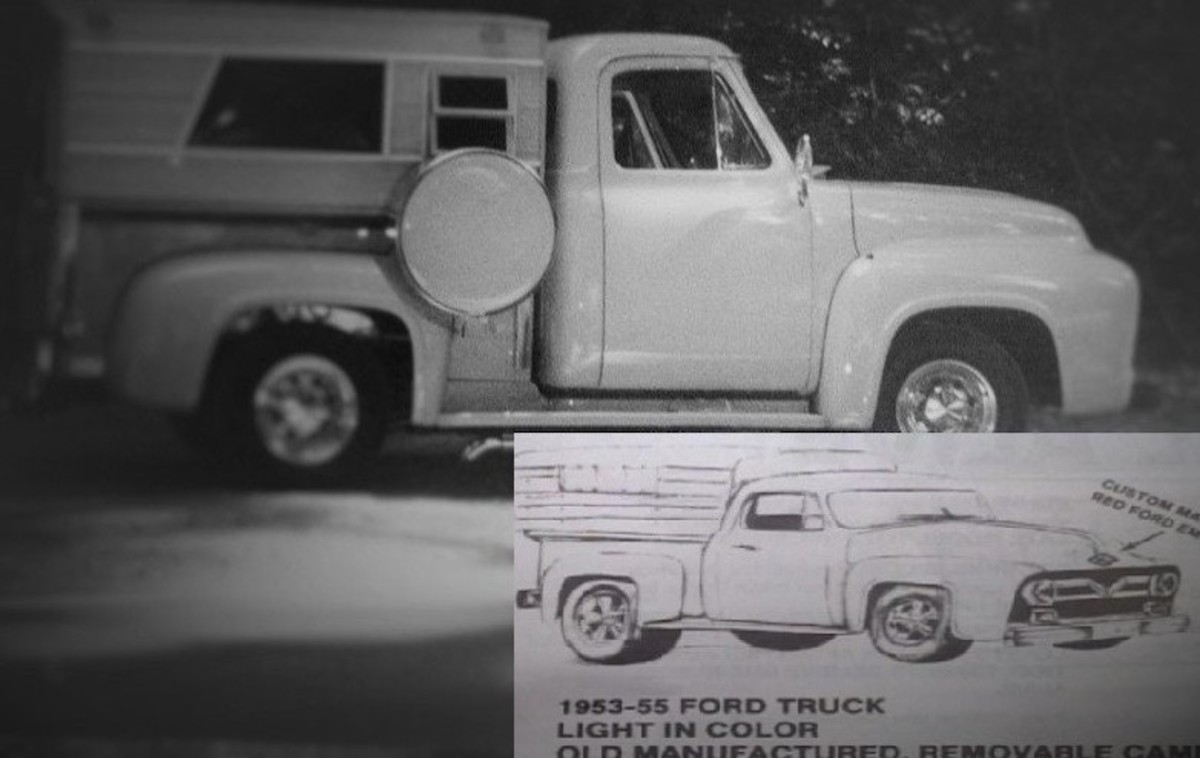 A witness said they saw a 1953-1955 Ford truck following Tara the morning she vanished on September 20, 1988. Photo courtesy of Dead Girl Walking Blog.