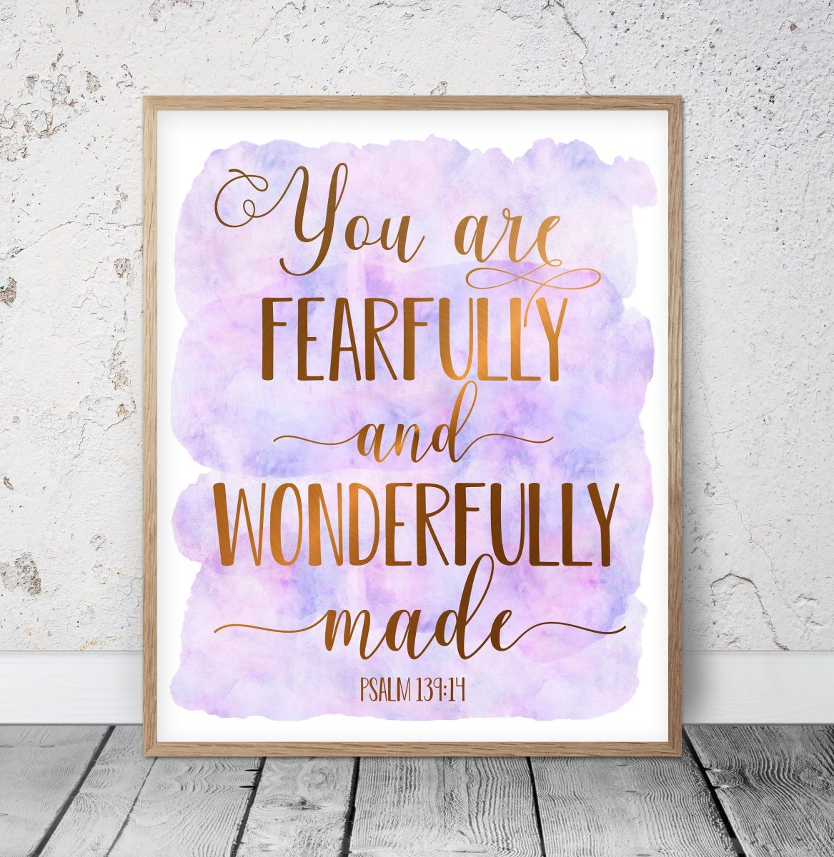 You are Fearfully and Wonderfully Made