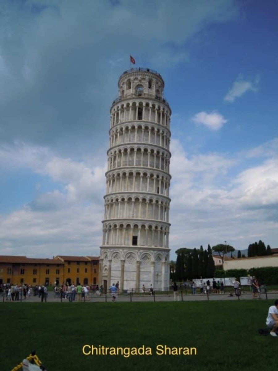This photograph of the Leaning Tower of Pisa, is from my Italy travel, along with my family. Each photograph has a story behind it, including this one.