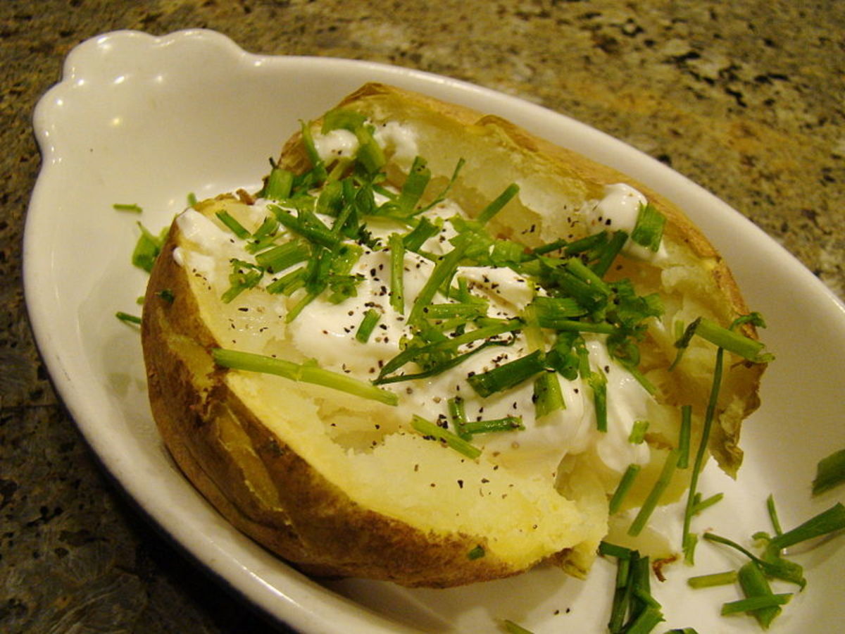 Adding just a few extra ingredients can add lots of flavor to your baked potatoes.