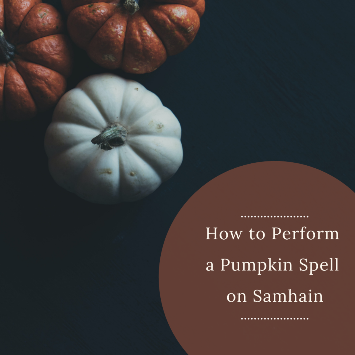 A pumpkin spell is a powerful way to connect with your ancestors during Samhain.