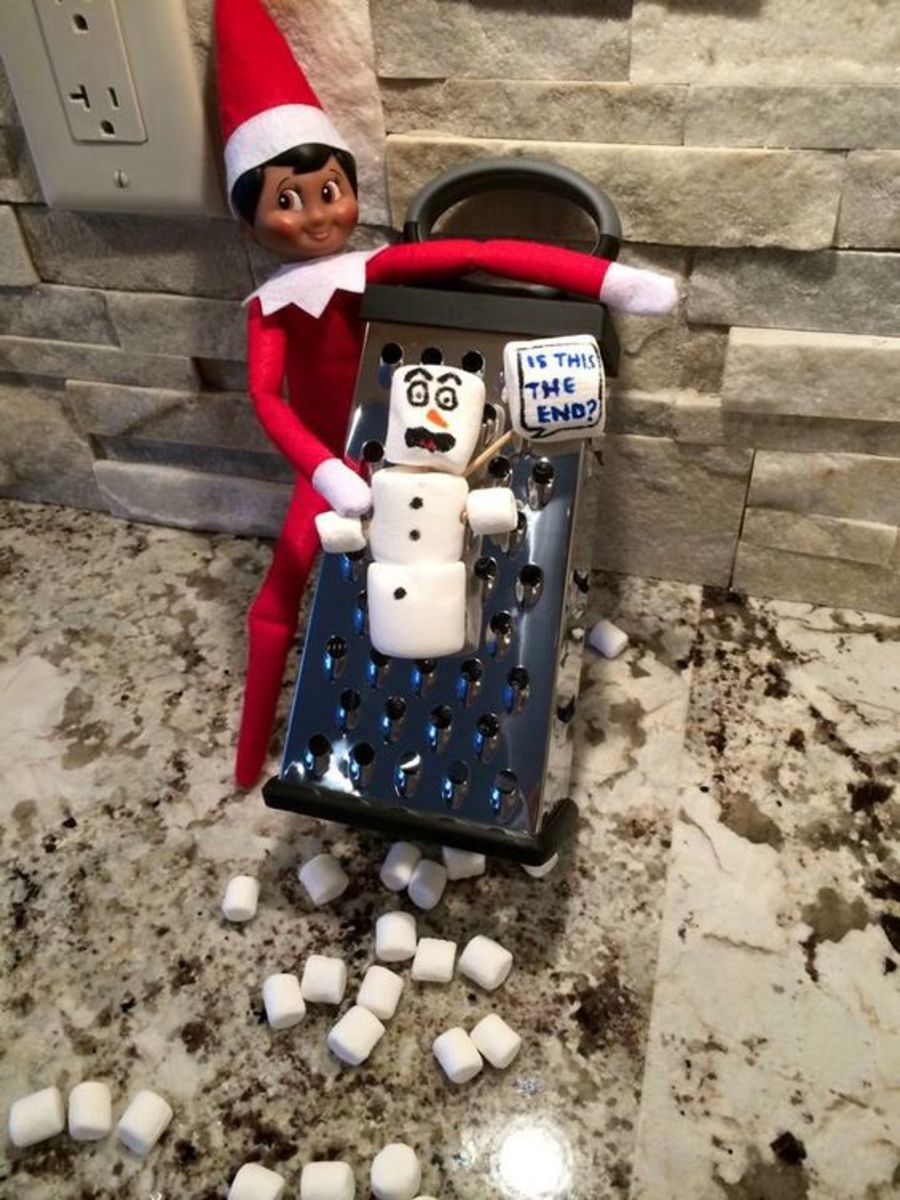 Elf on the Shelf vs. Snowman
