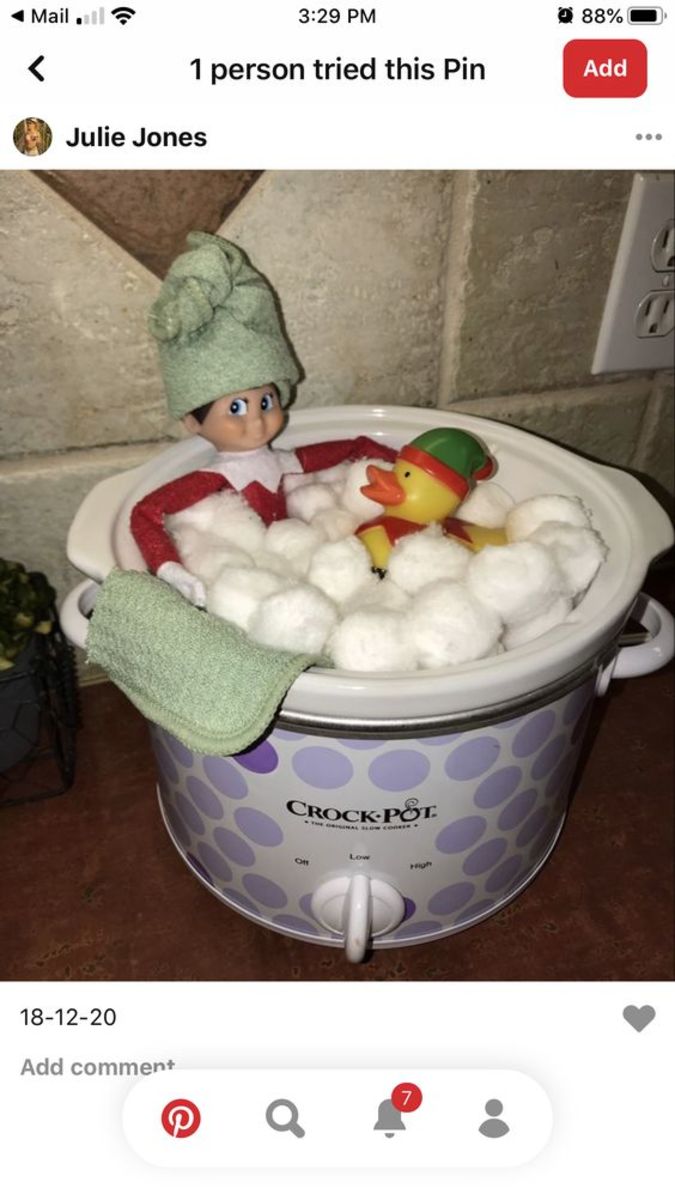 Crock-pot hot tub.
