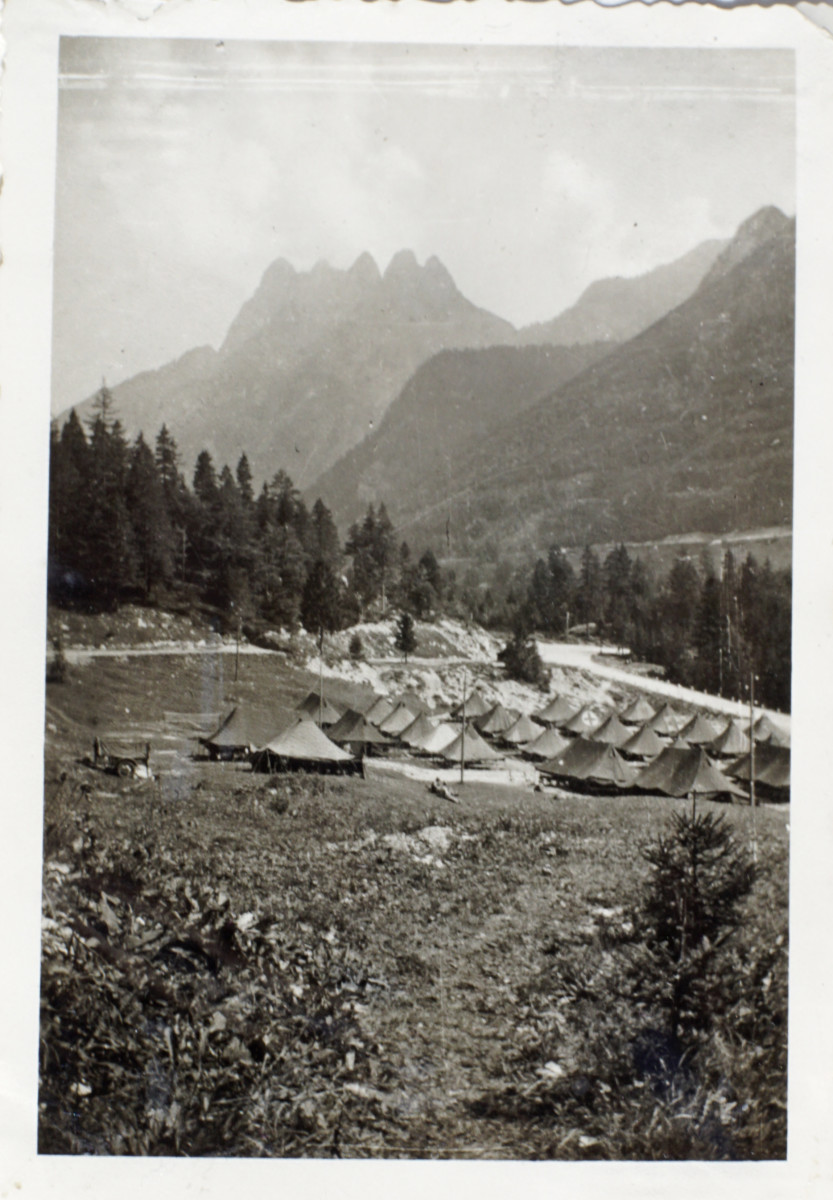 Julian (Julius Caesar) Alps Border Outpost - Cave del Predil, of Tarvisio, Italy After WWII Between Italy and Yugoslavia
