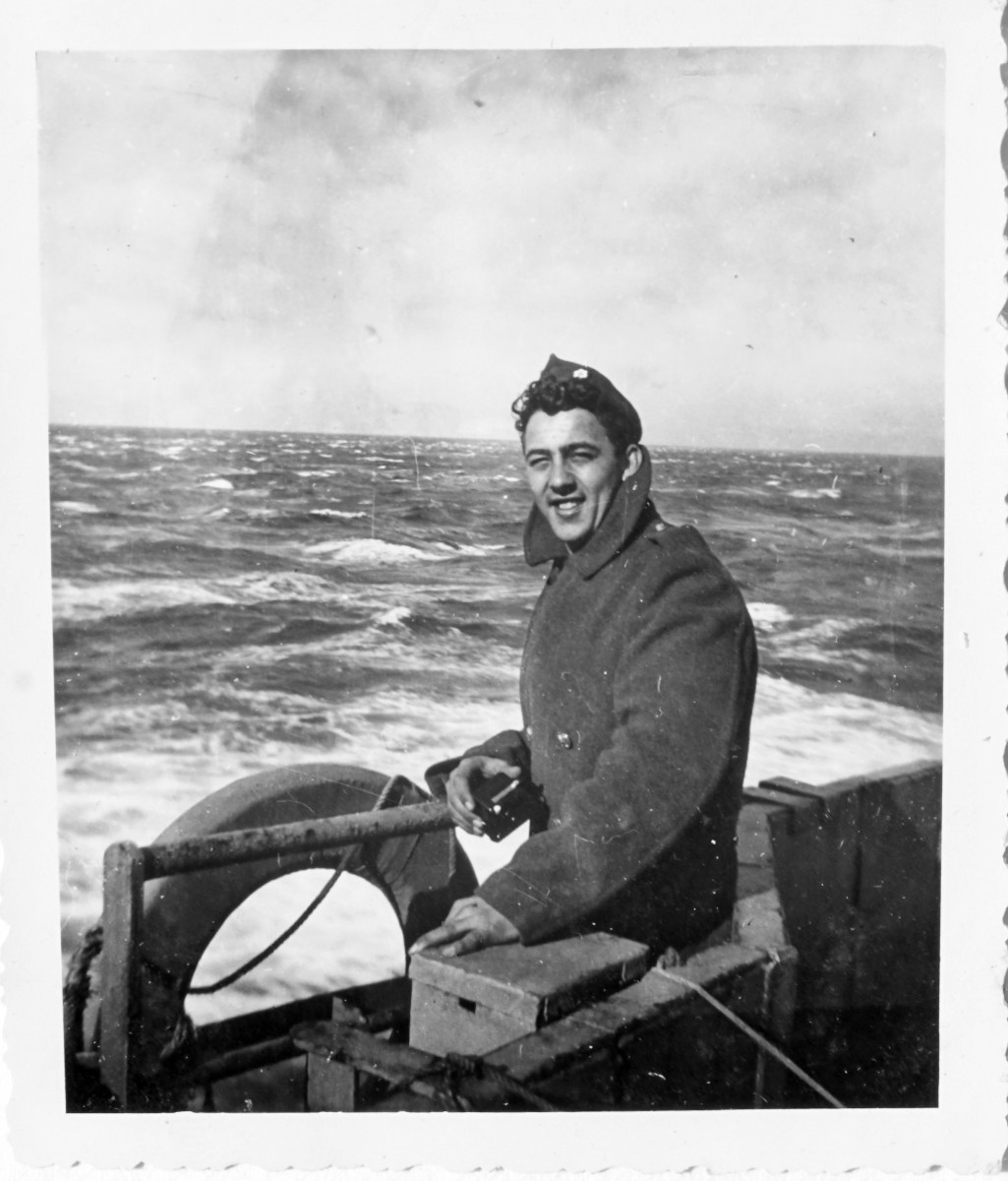 Kingsley Zerbel, my dad, Free Port of Trieste, Italy, Adriatic Sea, Post WWII 1947-50