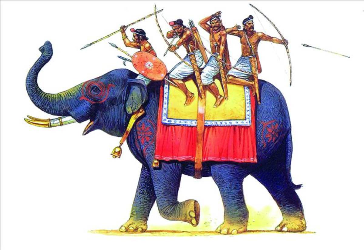 War elephants were a stable of Indian militaries up until the 16th century, despite arguably increasingly limited military effectiveness 