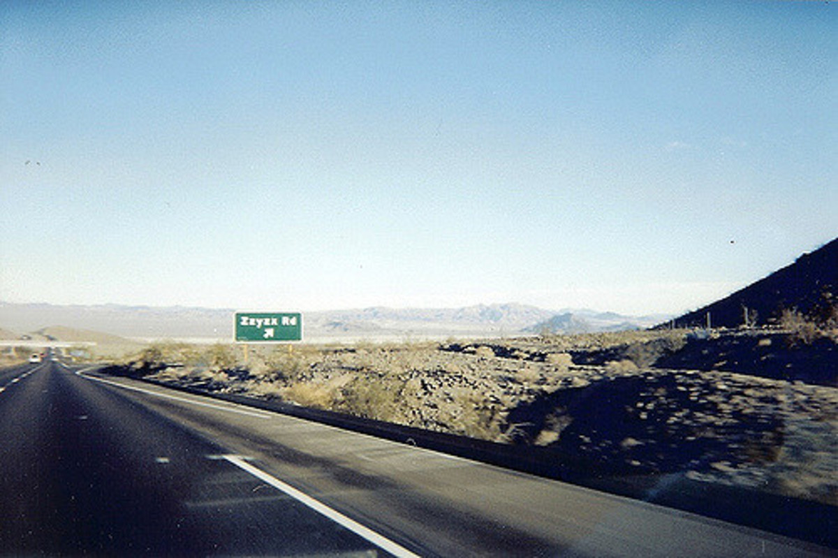 One day as you drive through the desert you may see a strange exit off of the freeway.