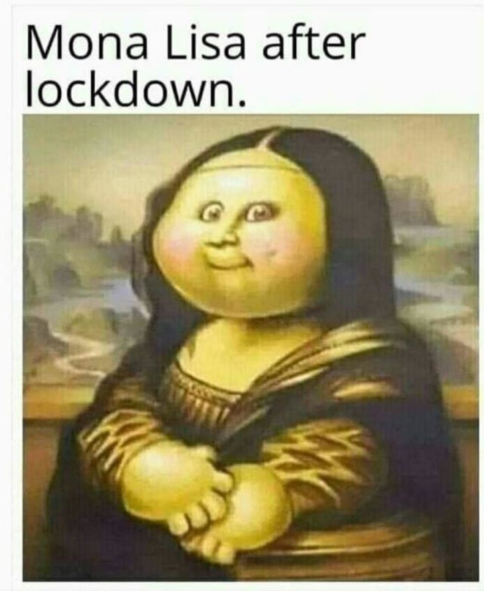 Mona Lisa After Lockdown