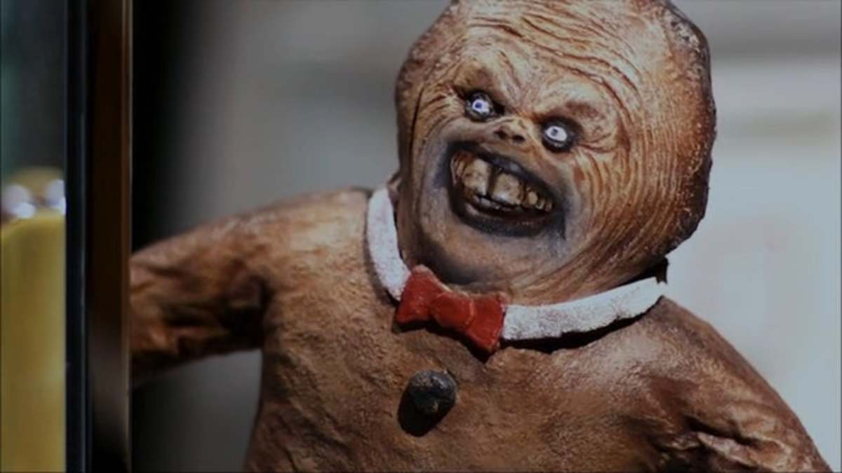 The titular villain from the horror film franchise "Gingerdead Man".