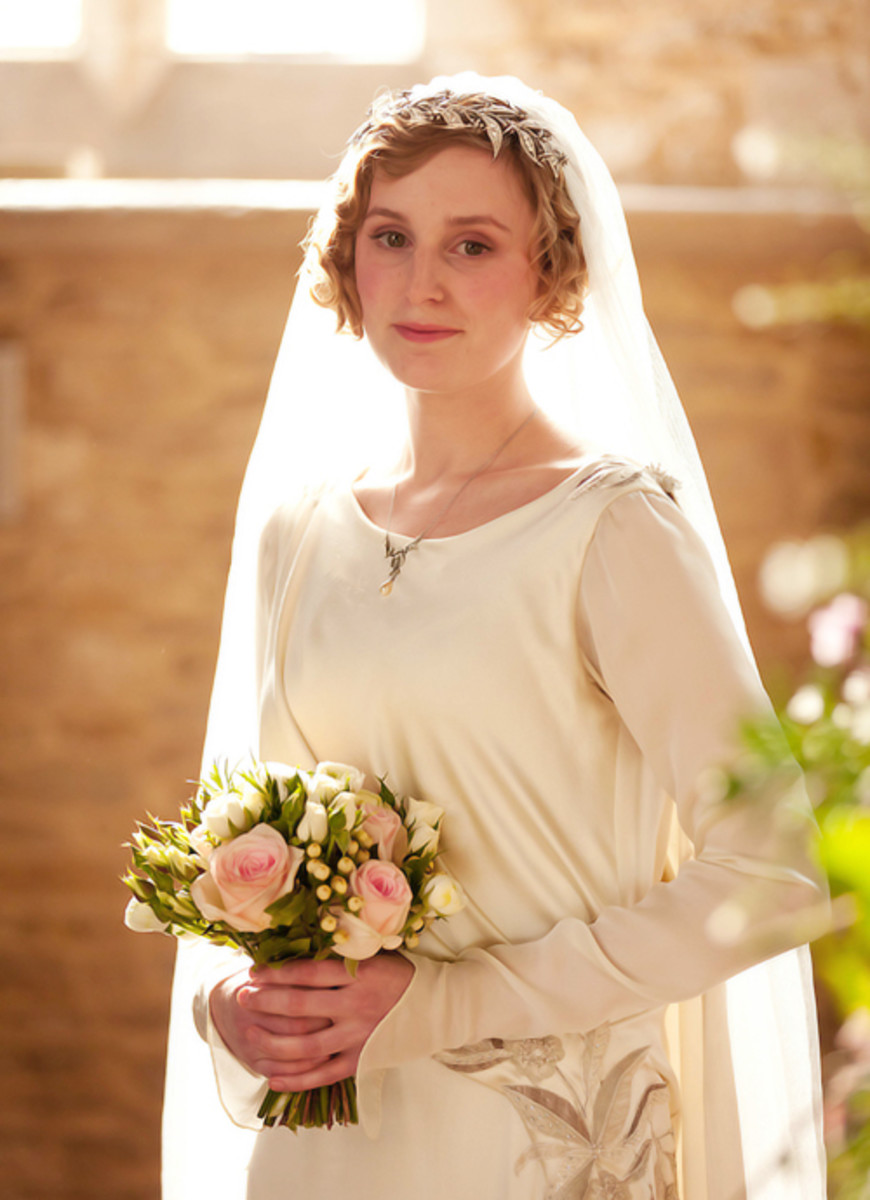 Laura Carmichael as Lady Edith Crawley, Season 3, Downton Abbey