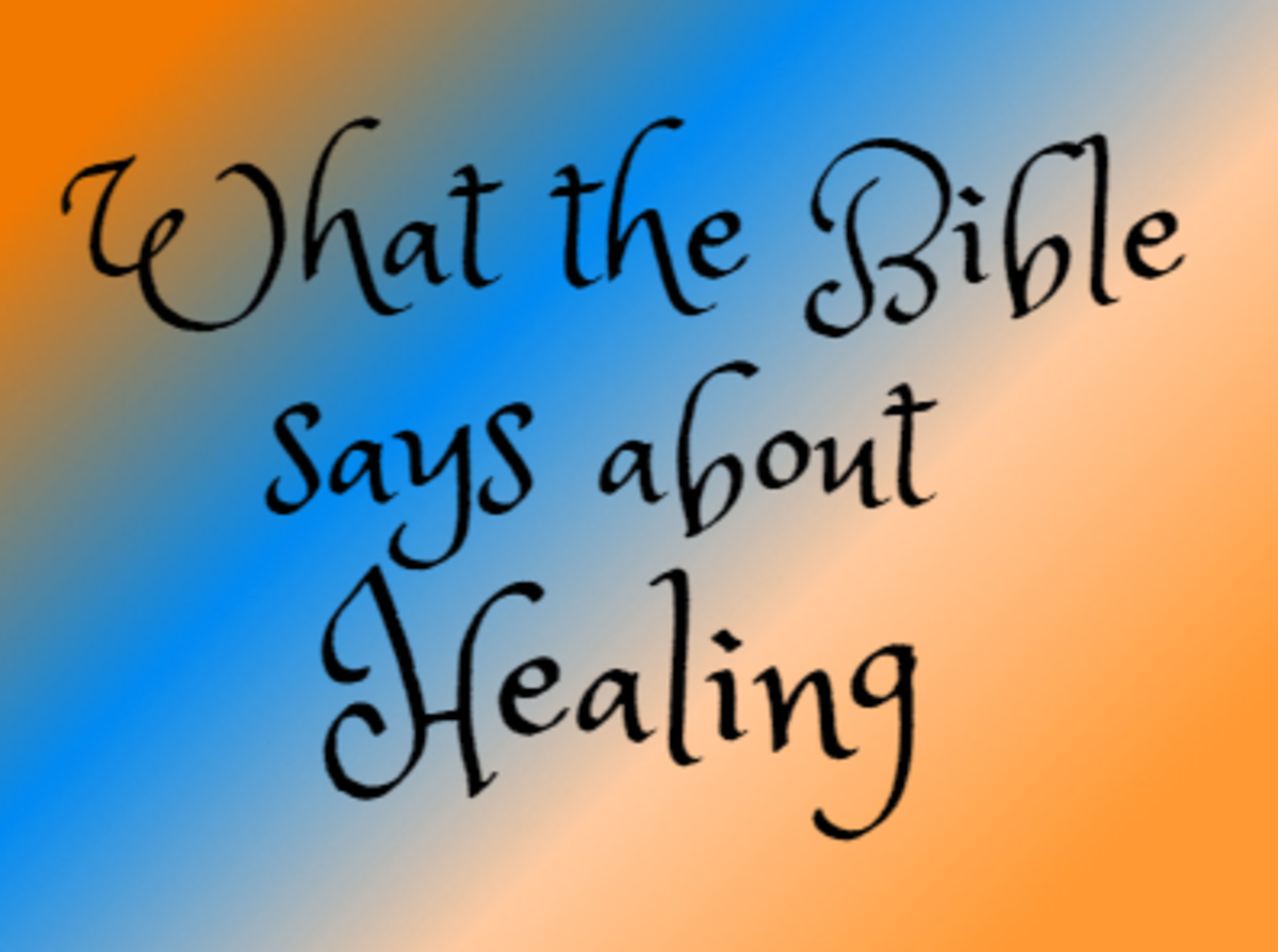 What The Bible Says About Healing HubPages