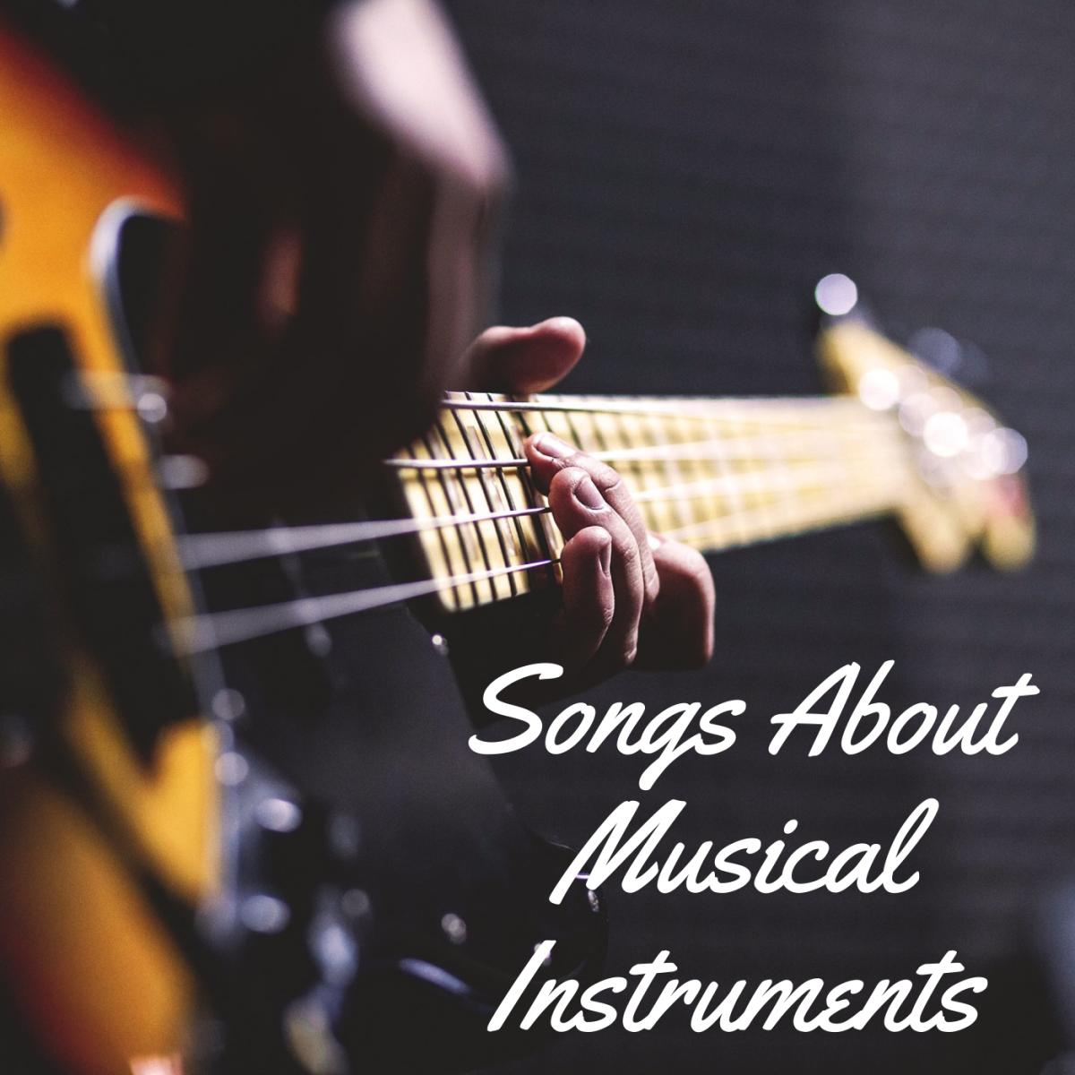Celebrate drums, pianos, guitars, and other musical instruments with this playlist of pop, rock, and country songs. Where would we be without the ability to strum a few chords?