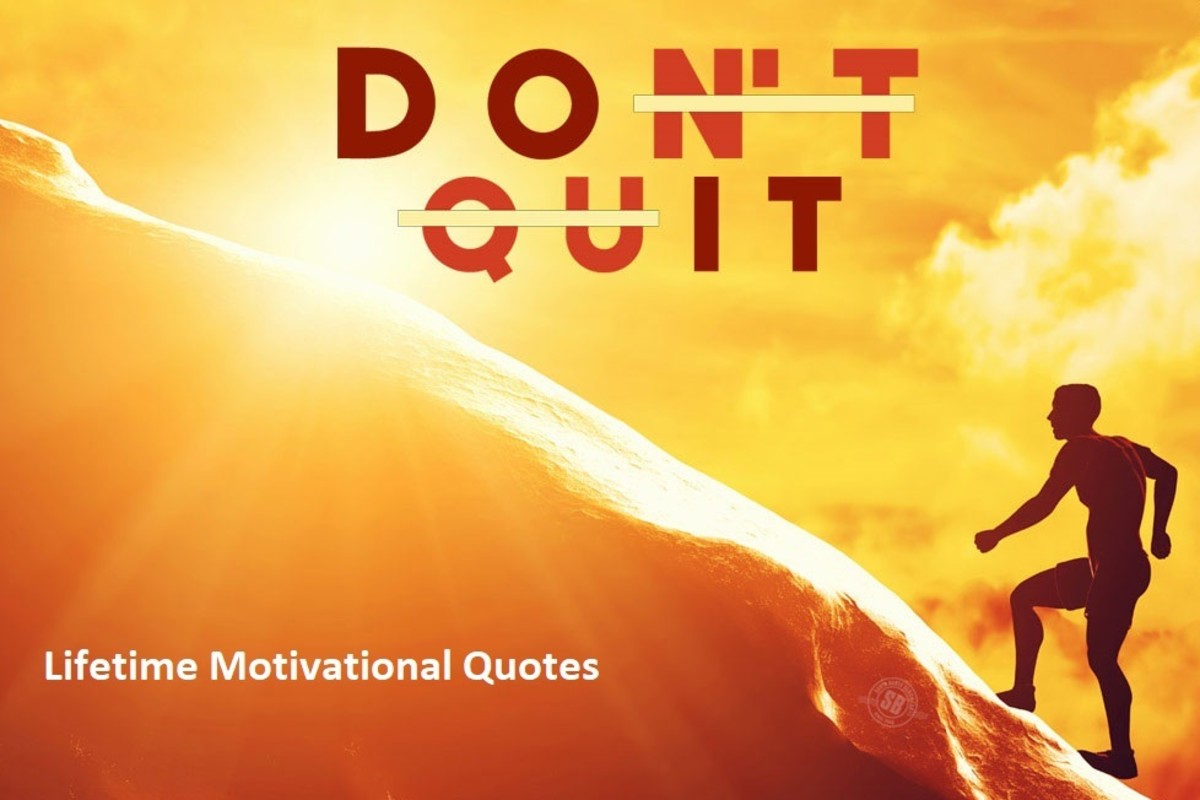 Lifetime Motivational Quotes