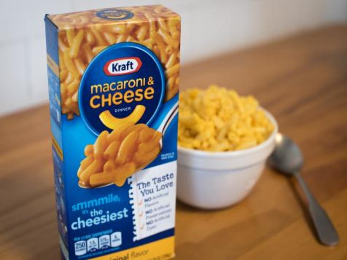 In 1971, a 7.5-ounce box of Kraft macaroni and cheese cost 19 cents. (Today, that same box of macaroni and cheese costs 99 cents at Target and up to $1.19 at many grocery stores.)