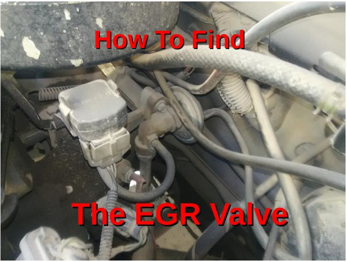 Where is the EGR valve in a car?