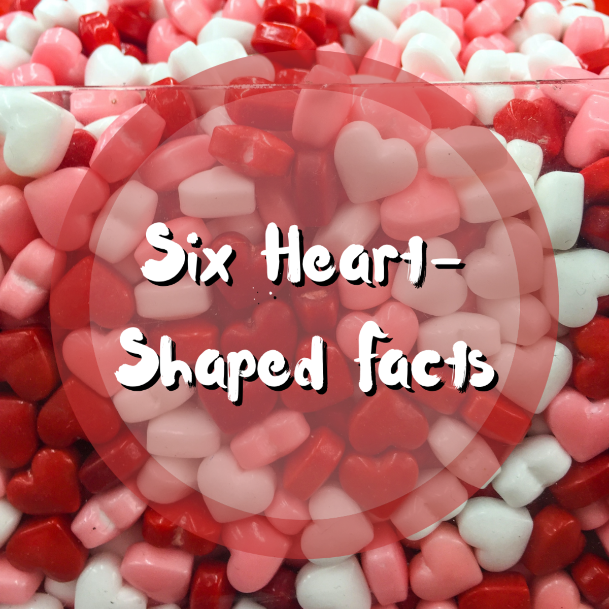 In this article, you will learn six interesting and unusual facts that are "heart-shaped."