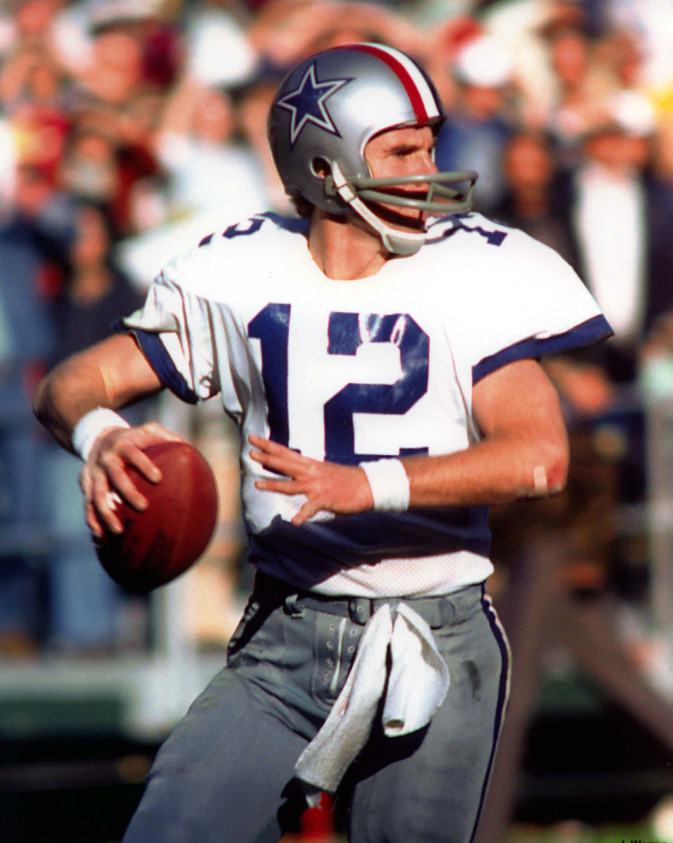 Dallas Cowboys quarterback Roger Staubach was a two-time Super Bowl winner.