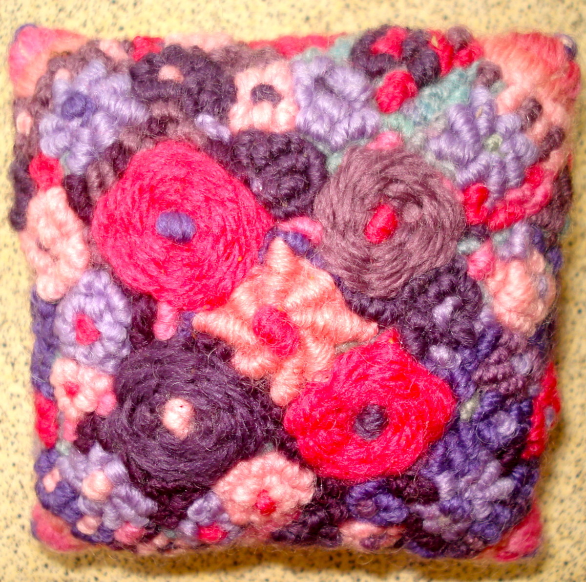 The Top of the Completed Pincushion