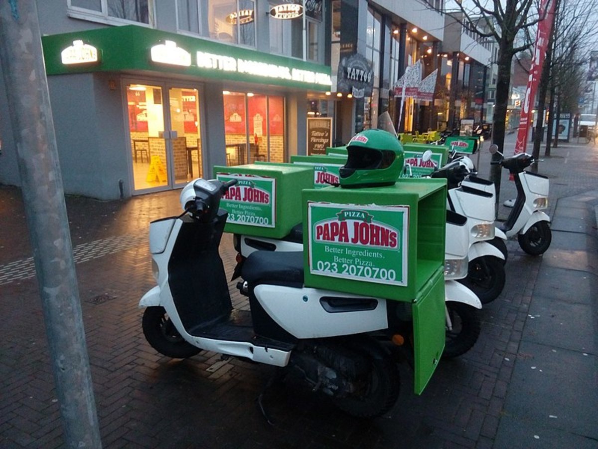 Papa John's in the Netherlands.