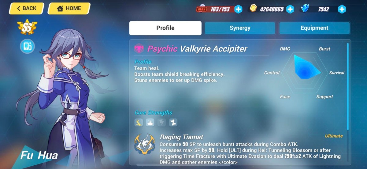 Valkyrie Accipiter Profile Page