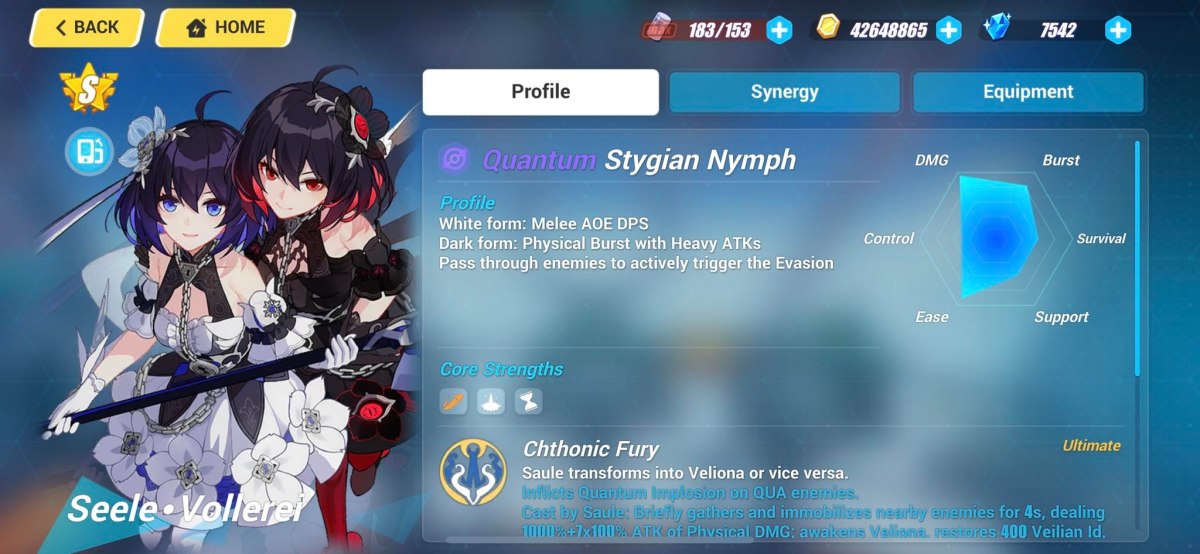 Stygian Nymph Valkyrie Profile