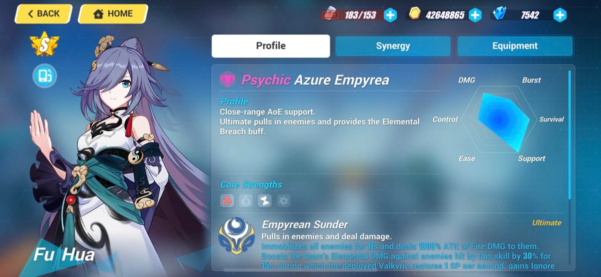 Azure Empyrea Valkyrie Profile