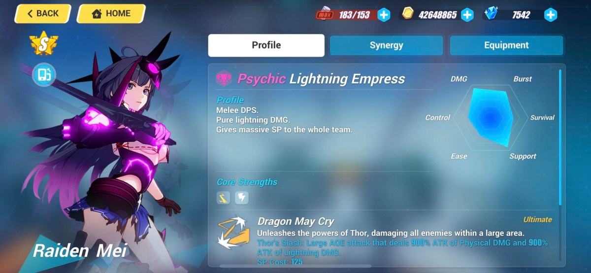 Lightning Empress Valkyrie Profile