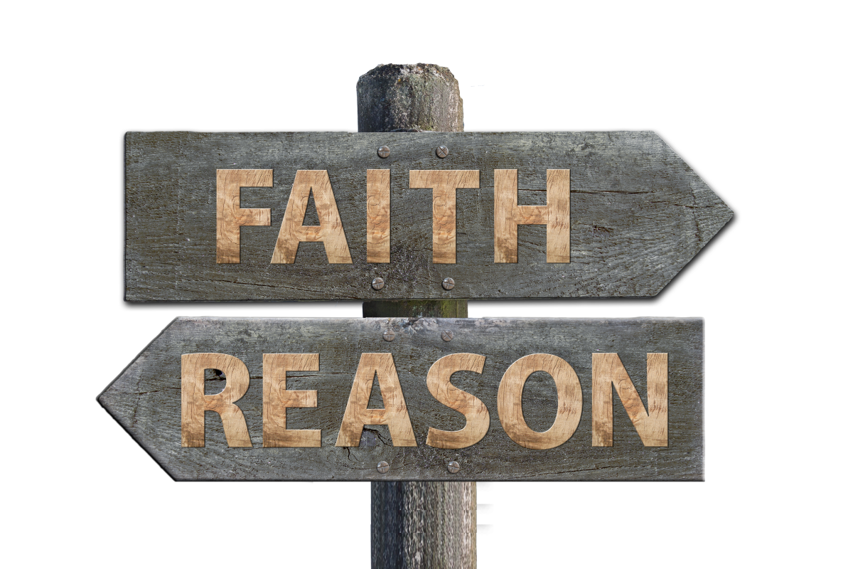 Religion and science, faith and reason are not diametrically opposed to each other.
