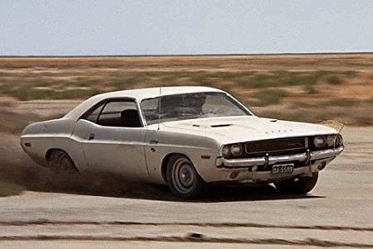 Photo of Vanishing Point Dodge Challenger. If you have never seen this movie you're missing a whole part of your life.