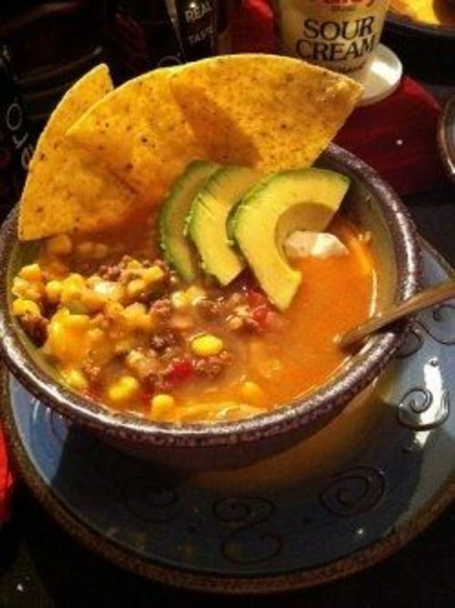 A Healthy Recipe For Crockpot Taco Soup