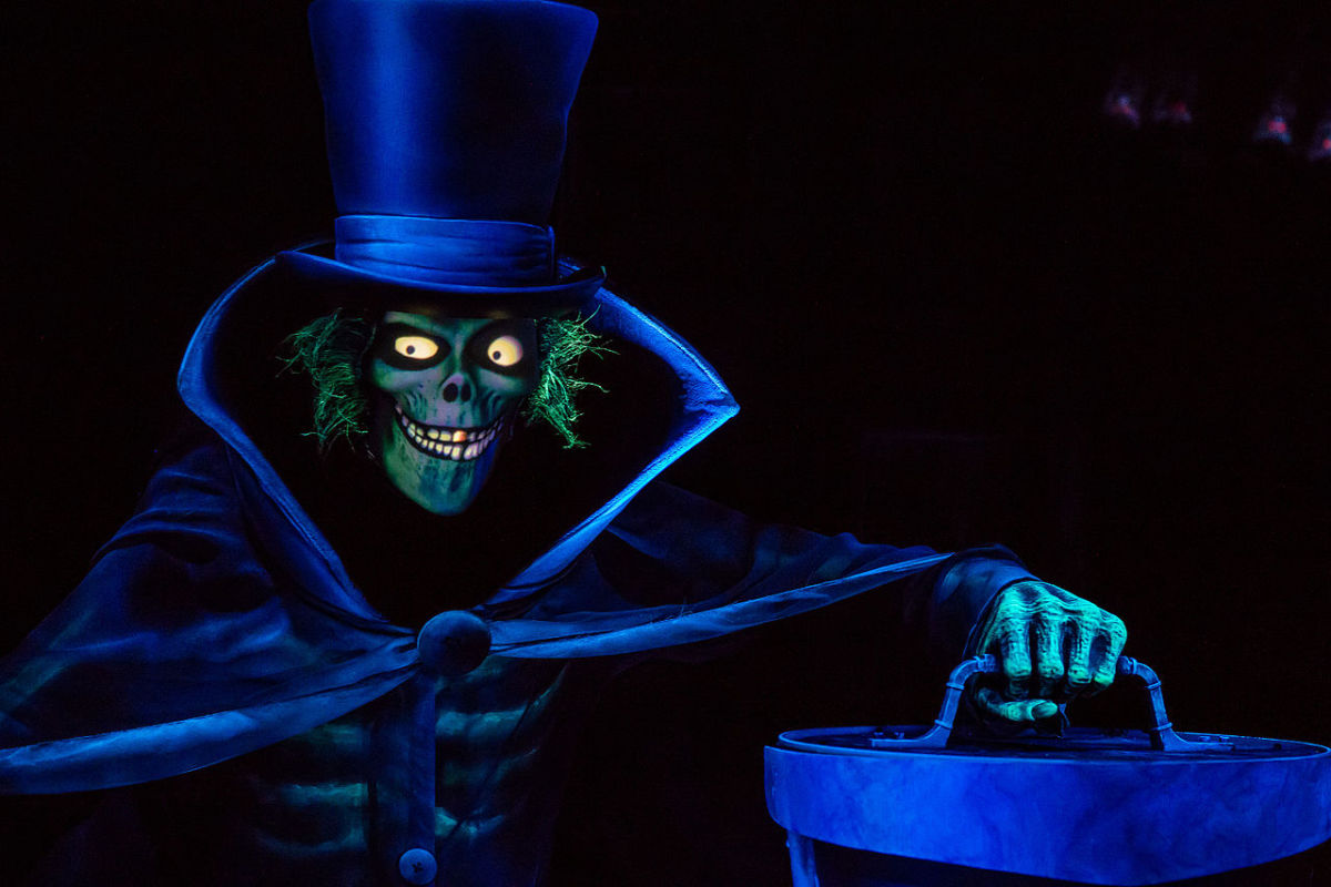 Disneyland's Haunted Mansion Hatbox Ghost