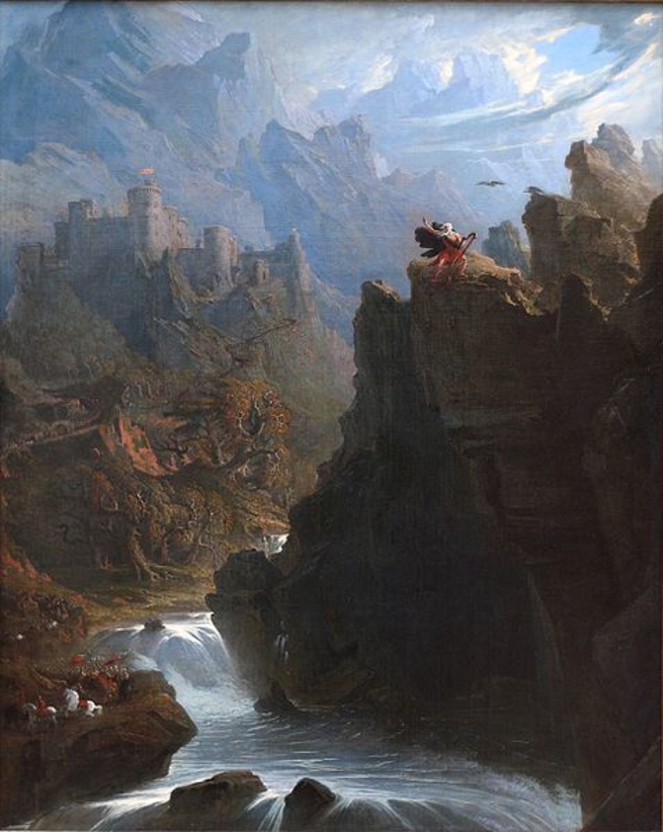 The Bard by John Martin (1789–1854)