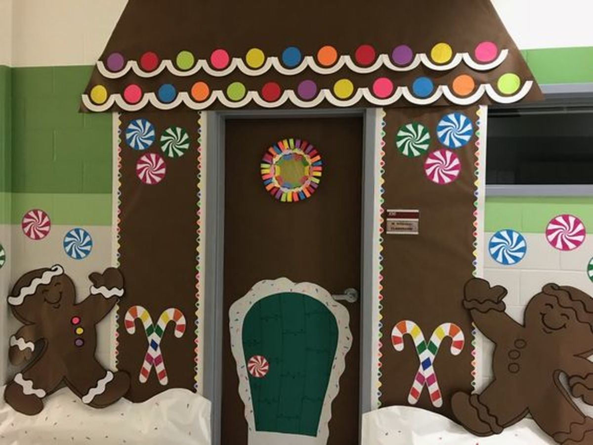 Gingerbread House With Faux Mini Door