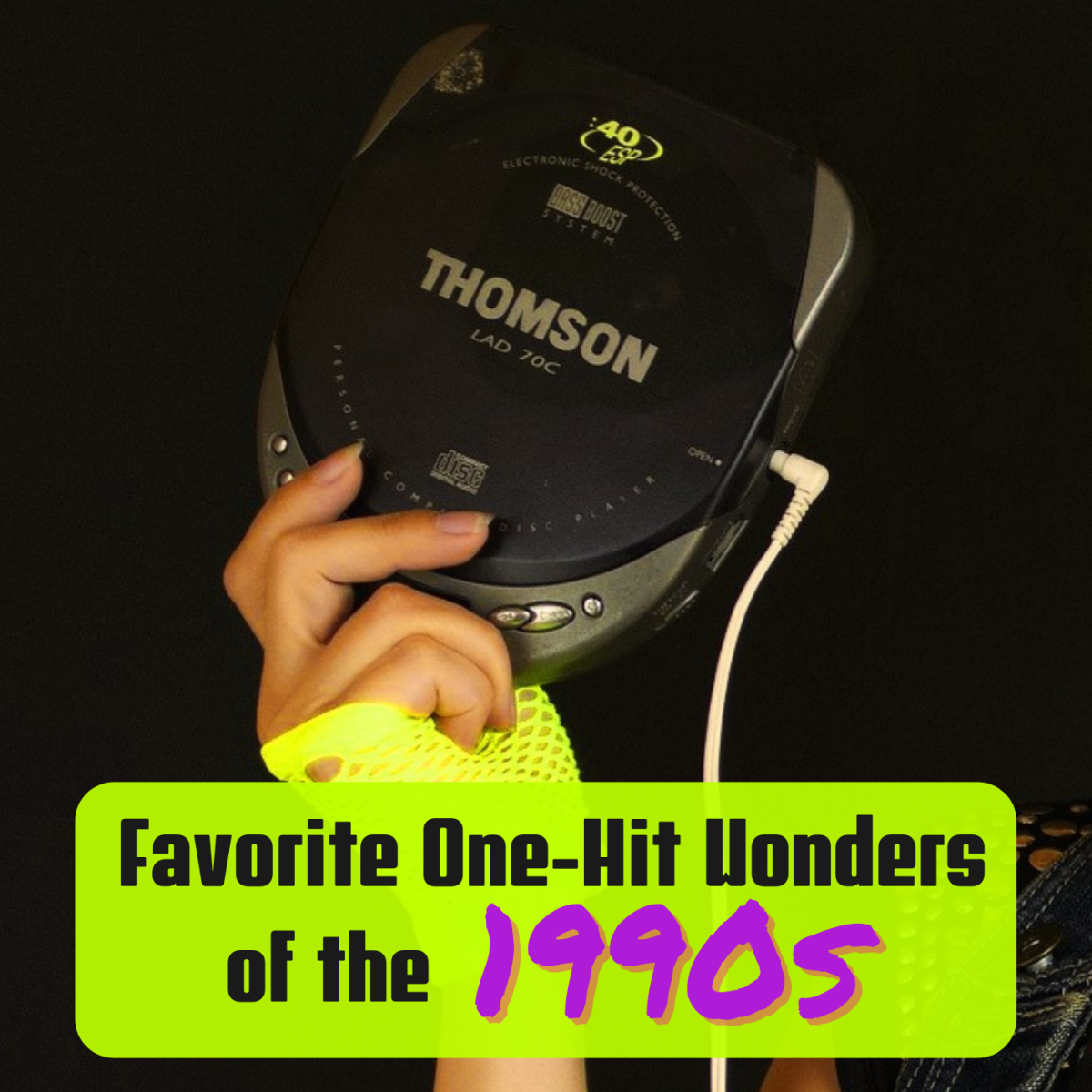 Make a 1990s nostalgia playlist featuring these favorite one-hit wonders from the era. A one-hit wonder is an artist who achieves success primarily for one song.