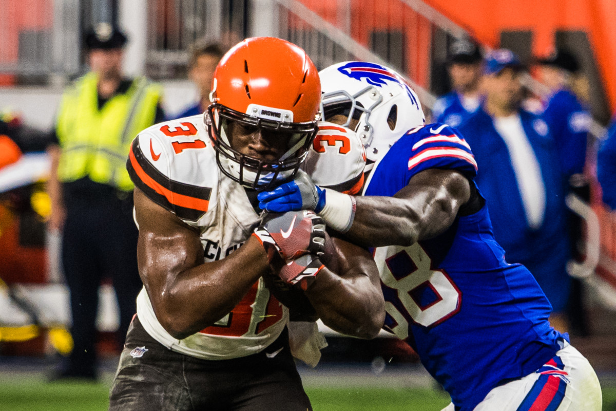 Running back Nick Chubb is powering his way through defenses to help put the Browns in playoff contention.