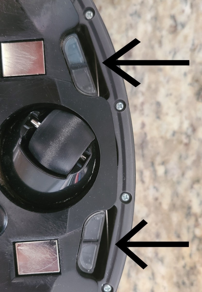 A Roomba error 6 trouble code may be caused by a dirty sensor.
