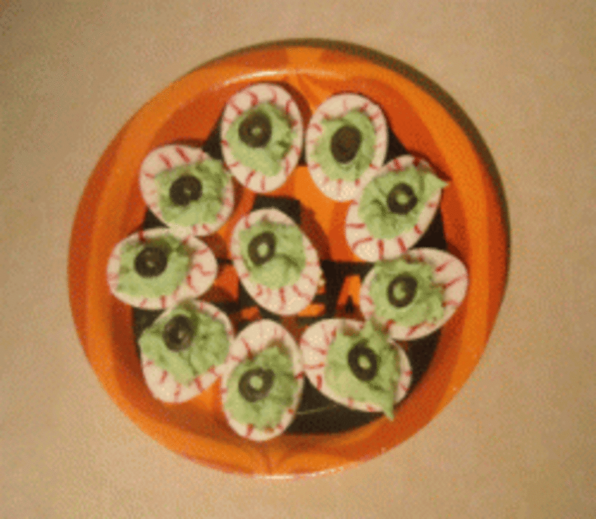 I love Halloween Recipes even when they are for other holidays, like this deviled egg day celebrated on November 2nd.