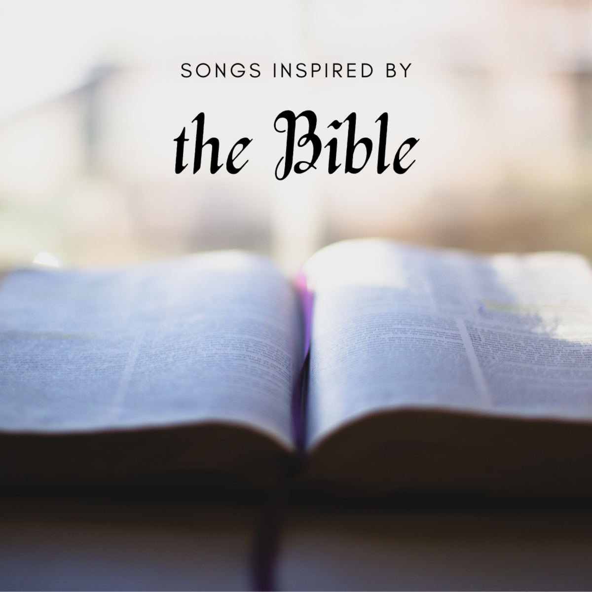 Artists including Bob Dylan, Leonard Cohen, Metallica, and the Pixies have been inspired to write songs based on the Bible. 
