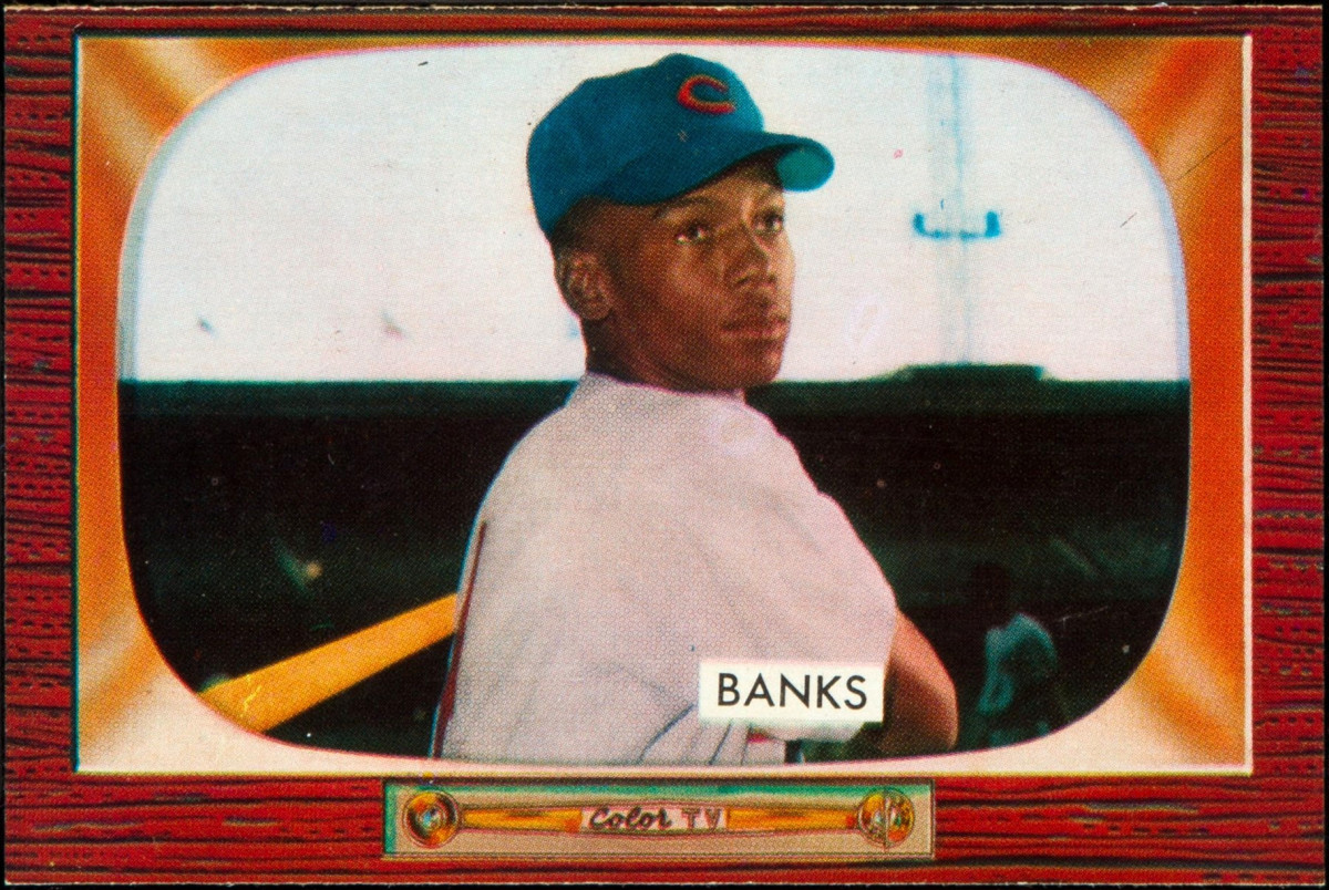 Ernie Banks was the first shortstop to hit with power and became one of the best sluggers in Chicago Cubs history.