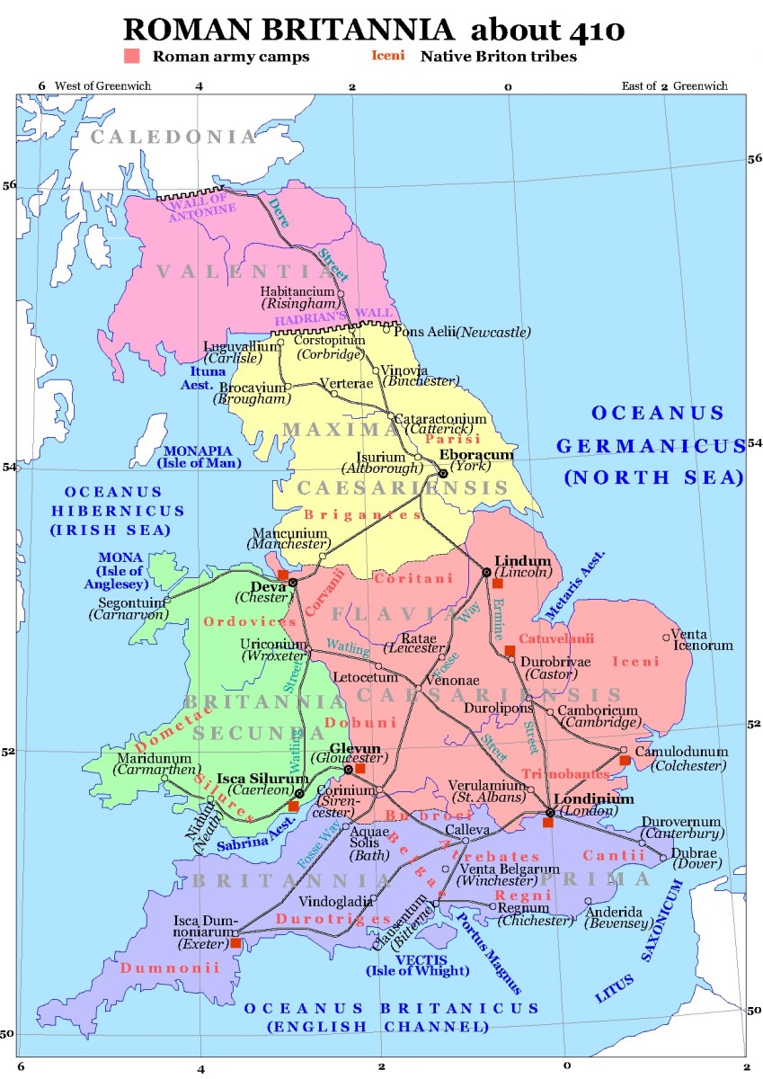 Roman England: The Most Important Years and Facts