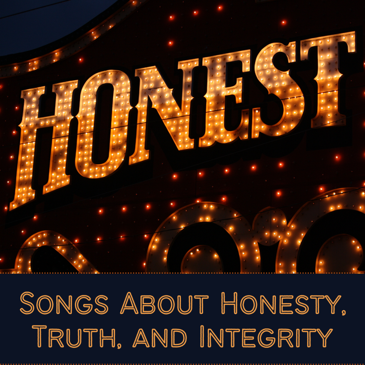 Honesty and integrity may be in short supply, but they're values worth celebrating. Make a playlist about truth and doing the right thing using these pop, rock, and country songs.