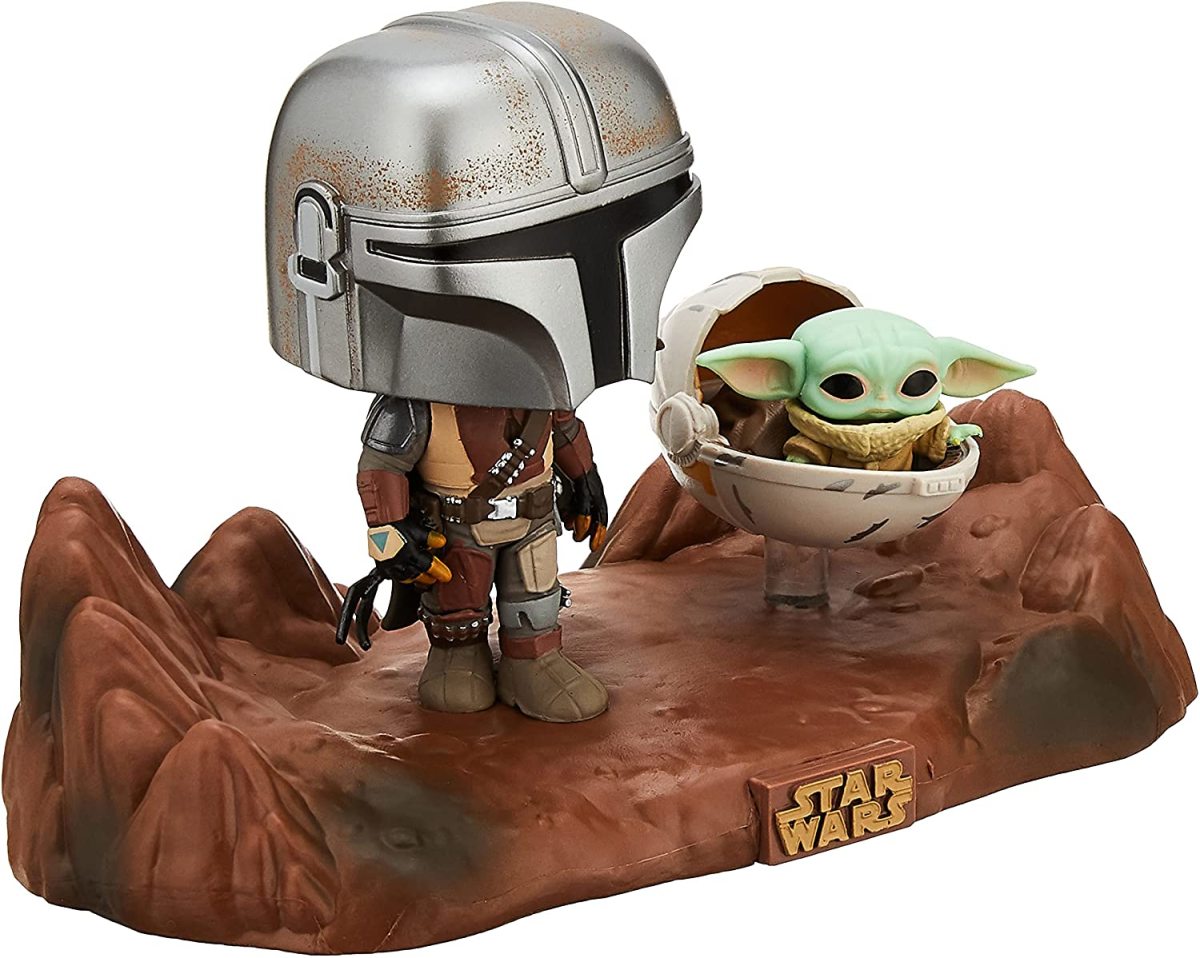 Funko Pop! Mandalorian and Baby Yoda For Funko and Star Wars fans